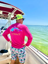 Load image into Gallery viewer, Adult SPF 50 Long Sleeve Fuscia
