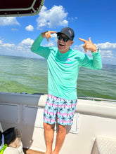 Load image into Gallery viewer, Adult SPF50 Long Sleeve SeaFoam
