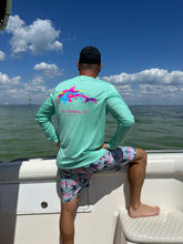 Load image into Gallery viewer, Adult SPF50 Long Sleeve SeaFoam
