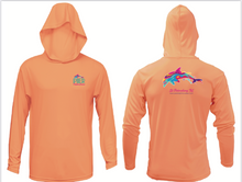 Load image into Gallery viewer, Youth SPF50 Hoodie Coral
