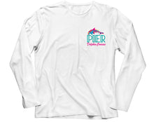 Load image into Gallery viewer, Youth Long Sleeve SPF50 Shirt White
